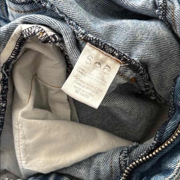 Sea New York Dax Denim Ruffle Shorts Size 2 - Picture 8 of 8